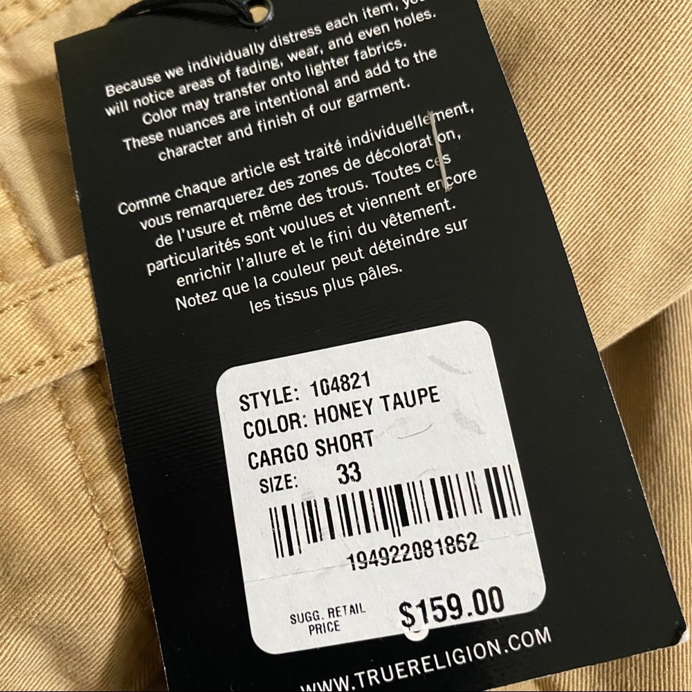 True Religion Cargo Shorts - Picture 9 of 12
